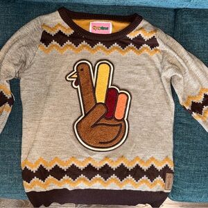 Tipsy Elves Women’s Peace Turkey Sweater